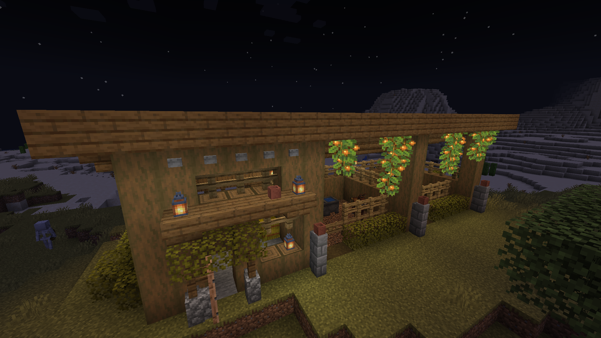 Stable built by Taylor.