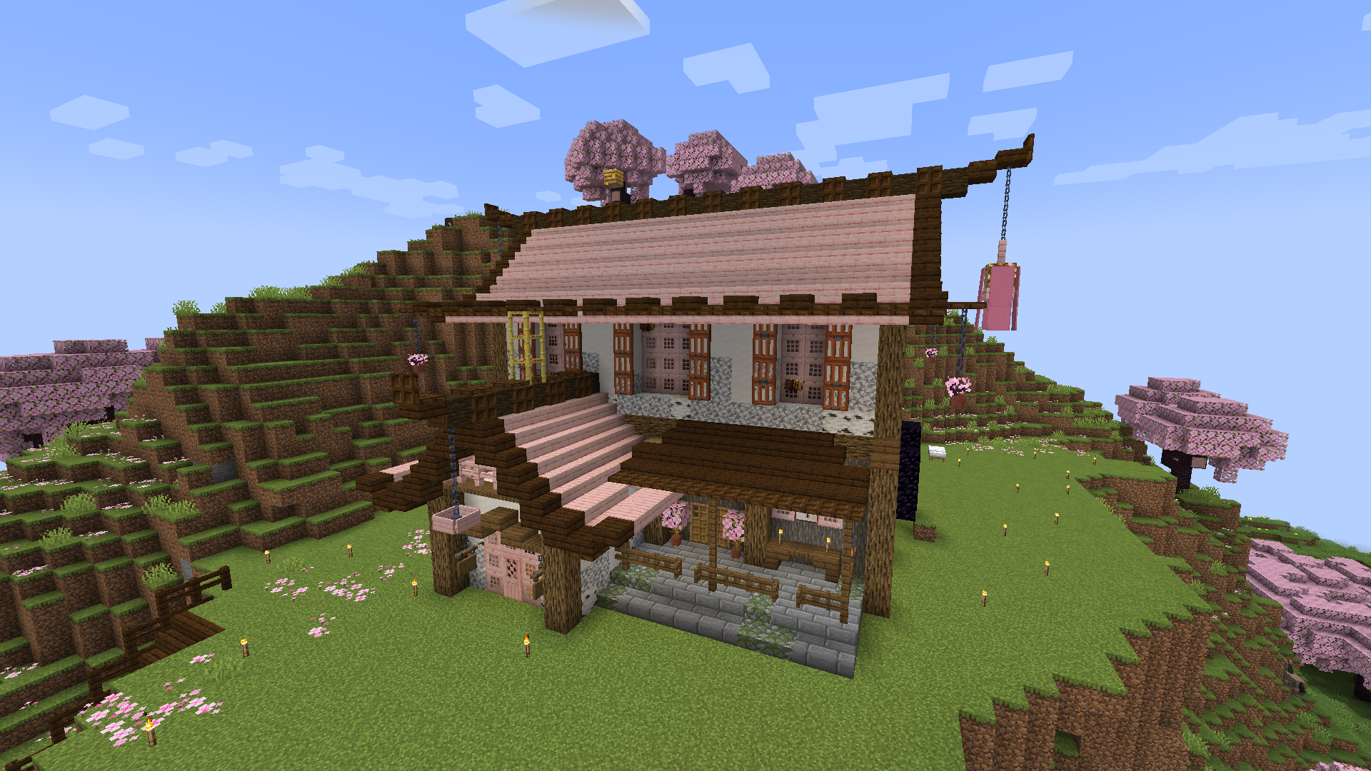 Medium sized house built by Molly.