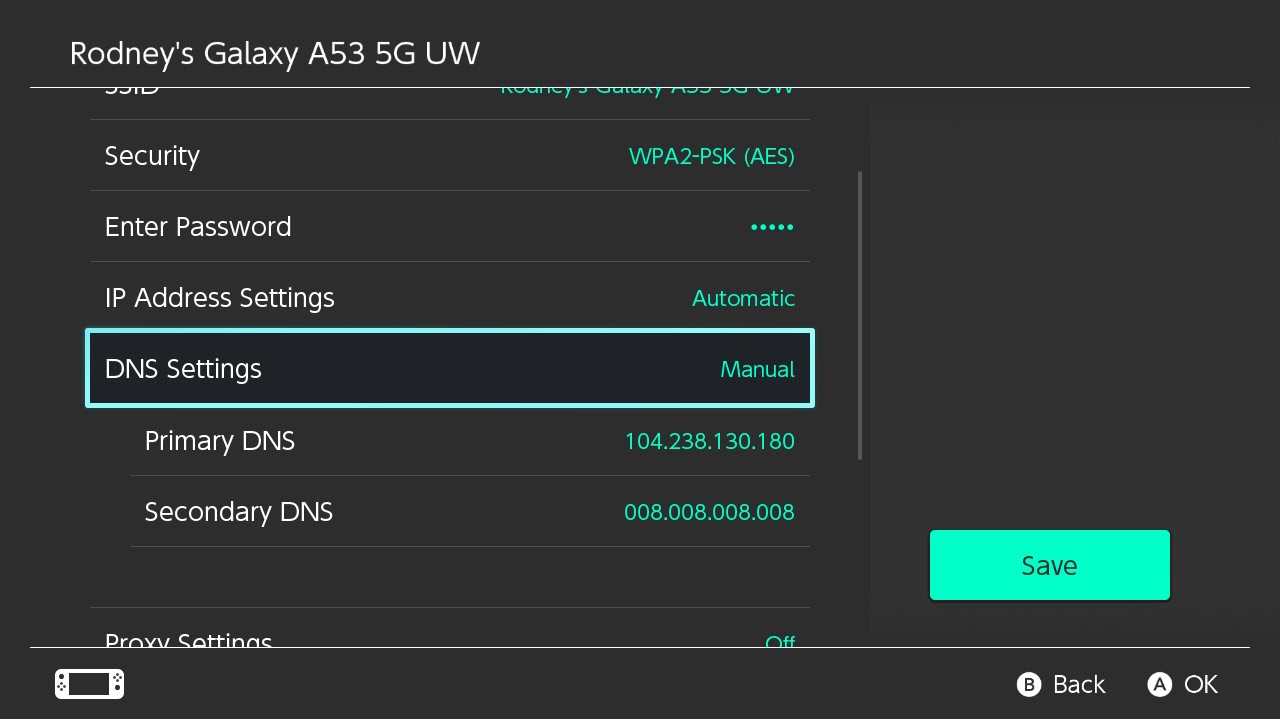 DNS Settings